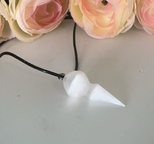 Selenite Pendulum