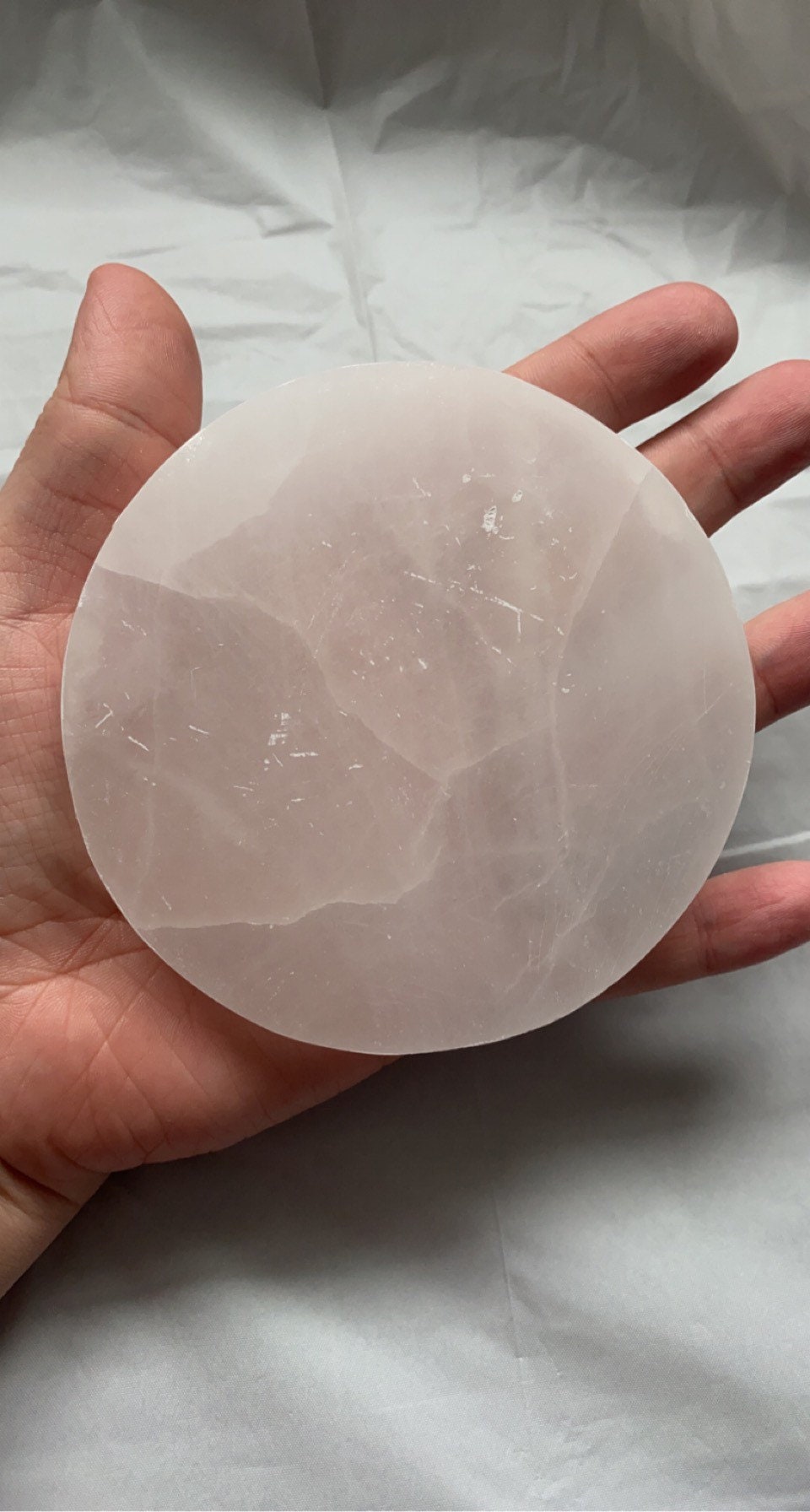 Selenite Charging Plates