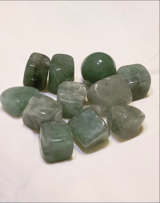 Small Green Aventurine Tumbled Cube