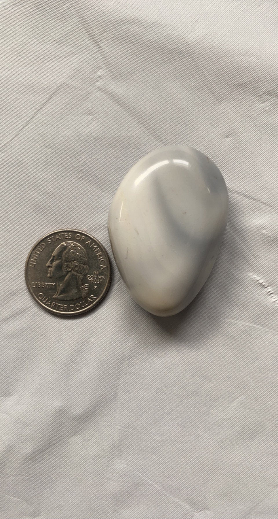 Banded Agate Palm Stones