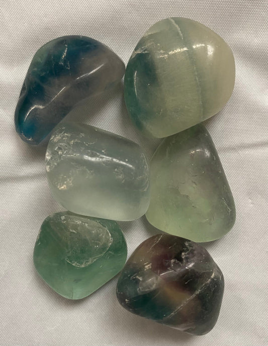 Medium Fluorite Tumbles