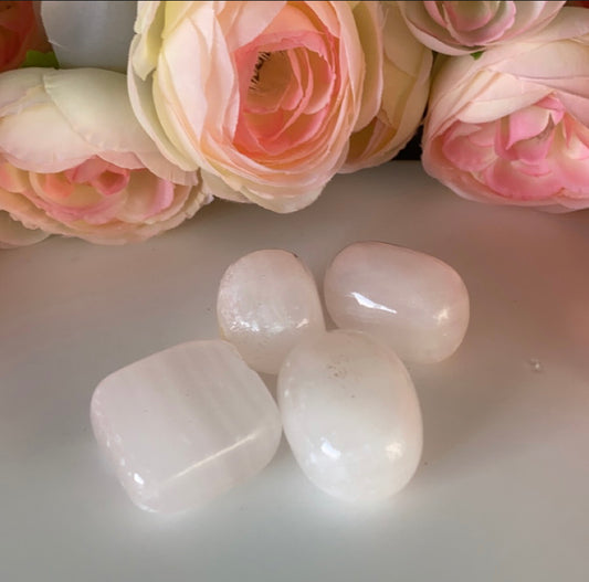 Medium Pink Mangano Calcite Tumble
