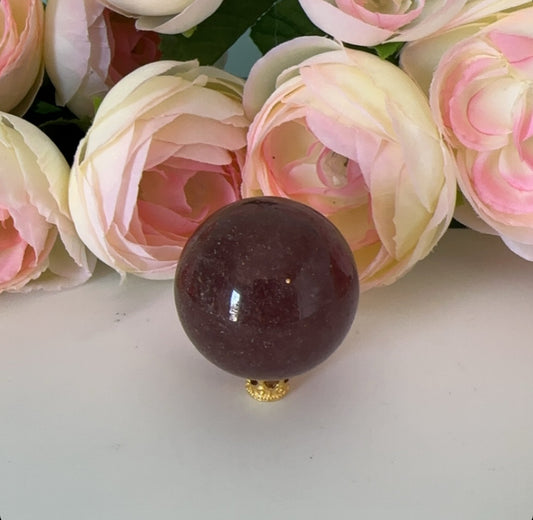 Strawberry Quartz Sphere