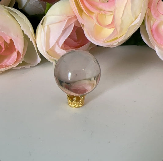 High Quality Small Smoky Quartz Sphere