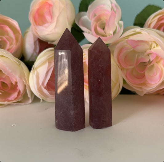 Strawberry Quartz Tower