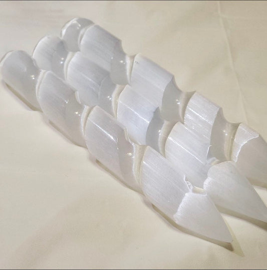 Spiral Selenite Wand