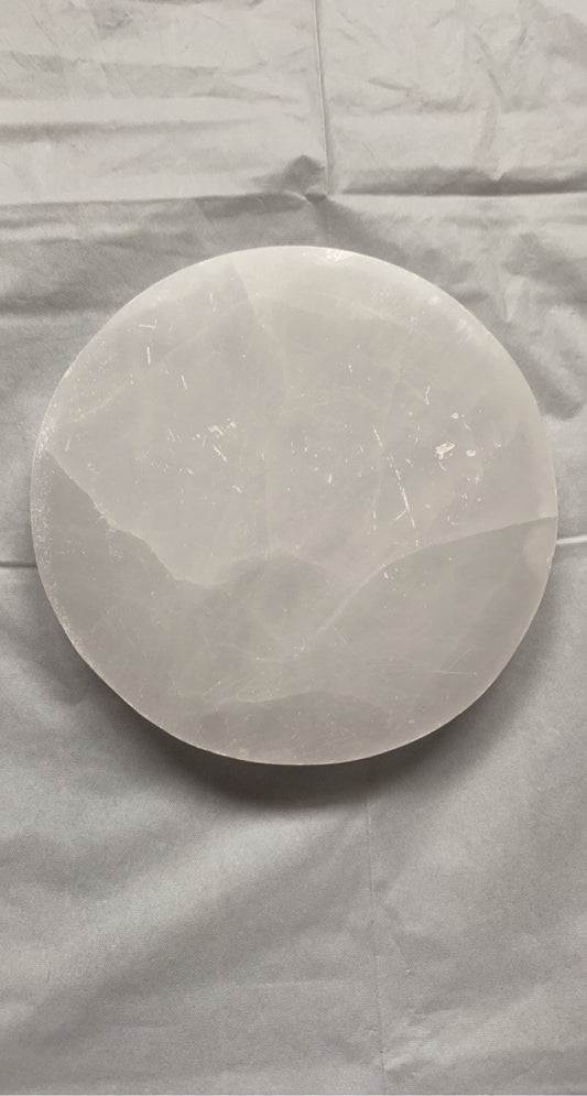 Selenite Charging Plates
