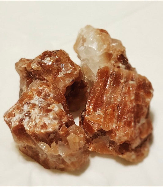 Raw Red Calcite