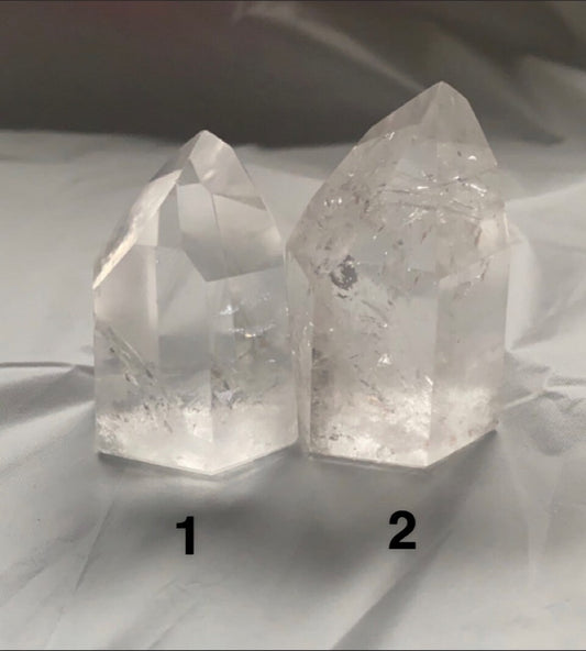 Lemurian Clear Quartz Towers