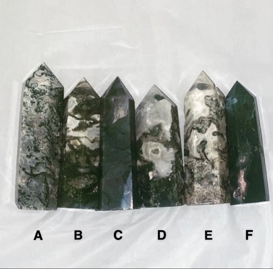 Moss Agate Towers