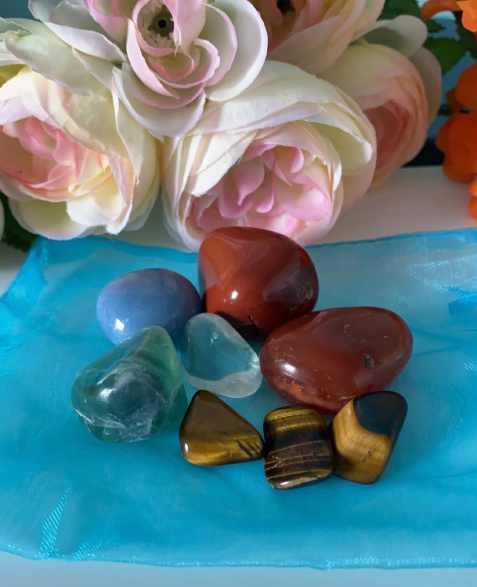 Crystal Bundle, Crystal Kit (Love, Anxiety, Depression, Money/Abundance)