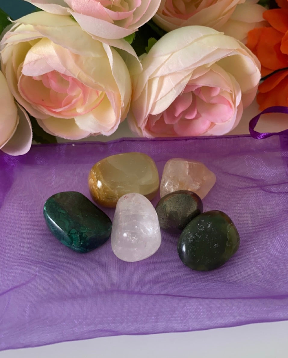 Crystal Bundle, Crystal Kit (Love, Anxiety, Depression, Money/Abundance)